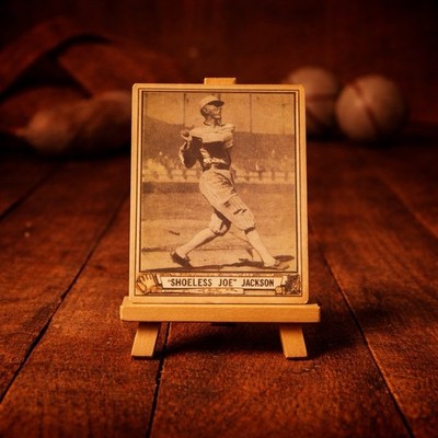 Vintage-Style Souvenir   Joe Jackson 1940 Play Ball Inspired Novelty Card