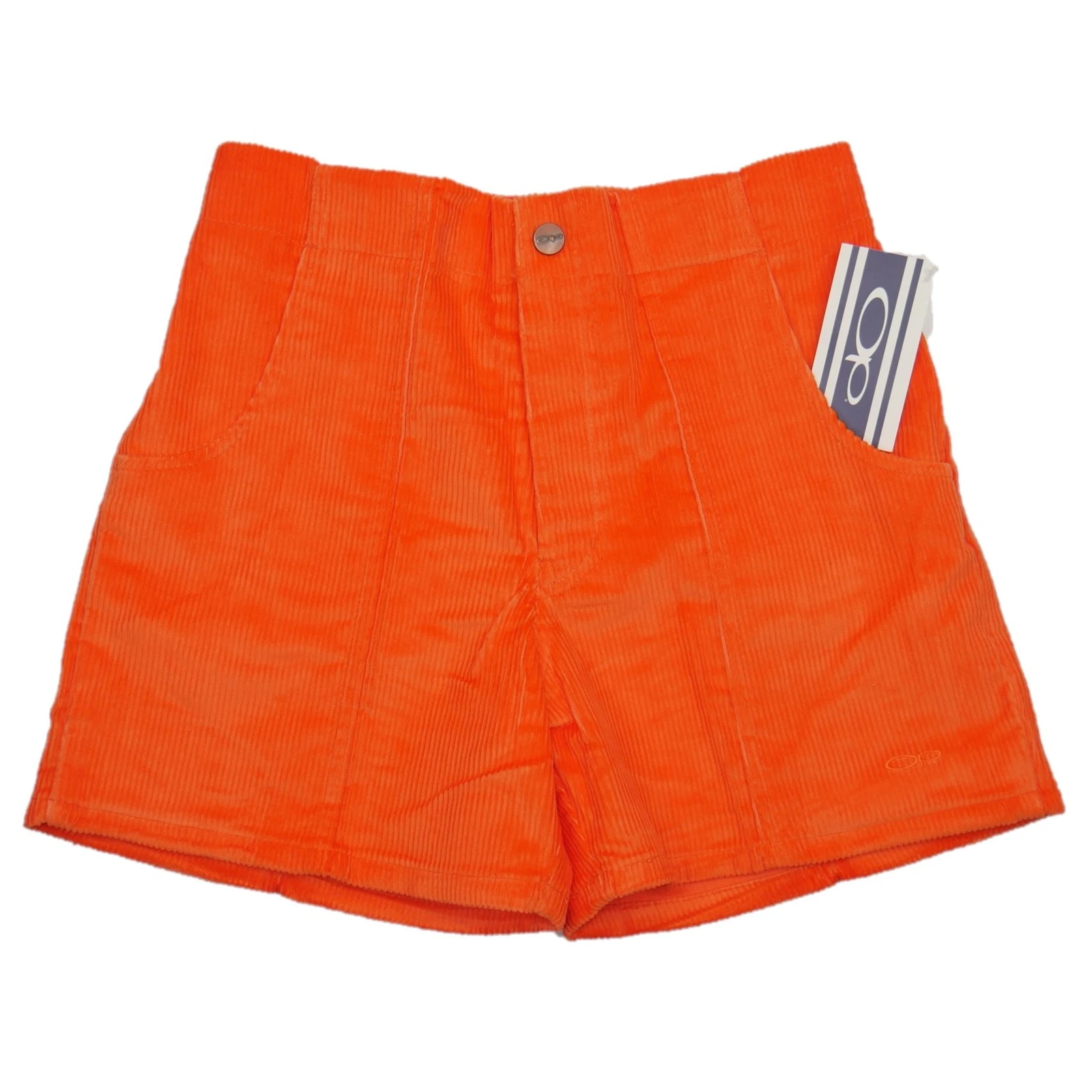 OP Mens Size 42 Corduroy Shorts Orange Longrider Dogtown Surf Vintage West Coast