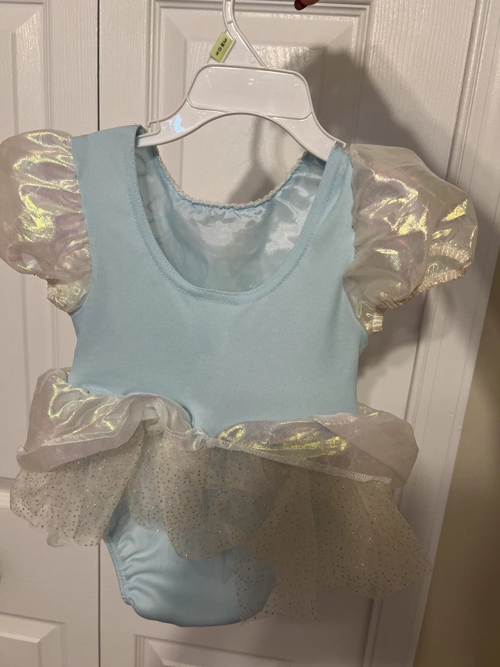 Disney Cinderella Costume Halloween Bodysuit Tutu 18-24 months VINTAGE 2000 EUC - Image 4 of 4