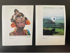 Senegal 1996 Mi. 1424-1425 ND IMPERF ENDA Joint Issue 2 W. **