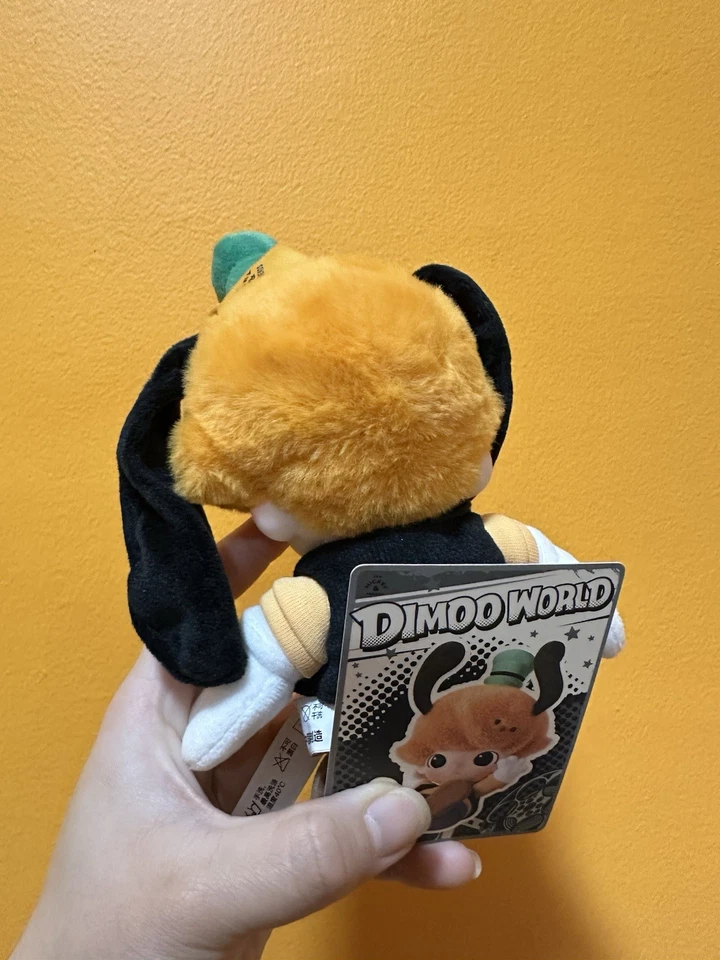 POPMART DIMOO WORLD x DISNEY Vinyl Plush Keychain ⚠️(with out box only card)⚠️ - image 2 of 3