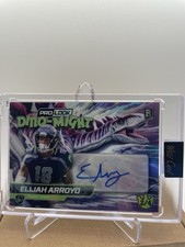 Elijah Arroyo 2/4 Autographed Rookie Wild Card Dino-Might Seattle Seahawks