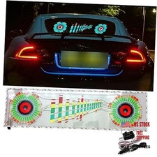 Sound Music Activate Sensor Car Auto Sticker Led Light 90x25 Cm Trumpet