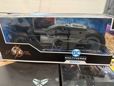 McFarlane Toys DC Multiverse The Flash Movie Batman BATCYCLE 7 Scale 2023 NEW