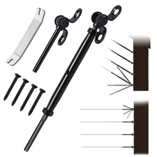 40 Pairs 1/8" Black Cable Railing Hardware Kit Swage Toggle Turnbuckle for Wo...