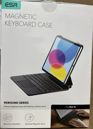 ESR | Magnetic Keyboard Case | Rebound Series For iPad 10 | New-Other