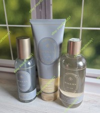 bath and body works black tea body wash body cream perfume mist