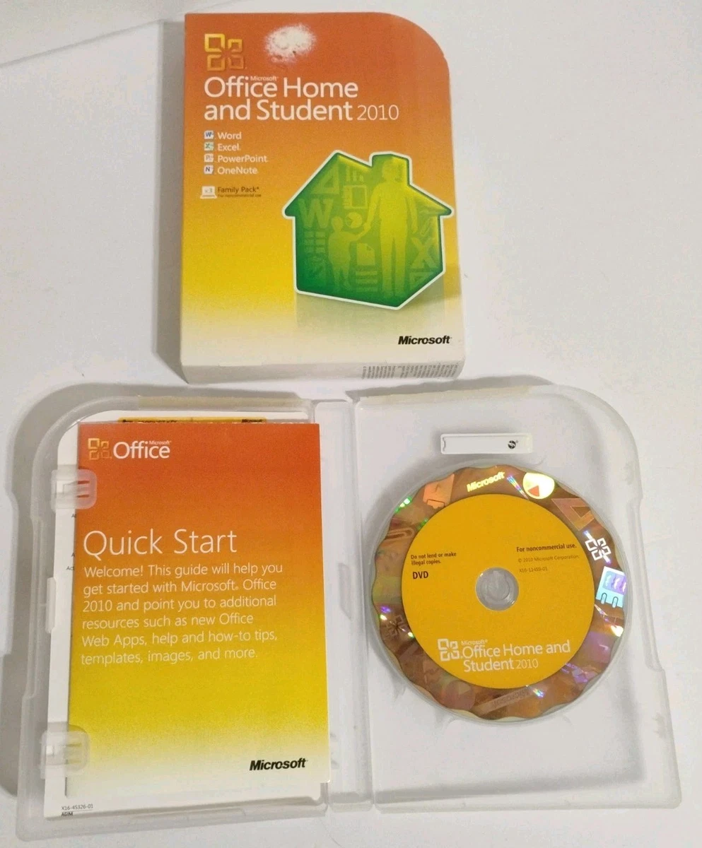 Microsoft office 2010 home products for sale | eBay