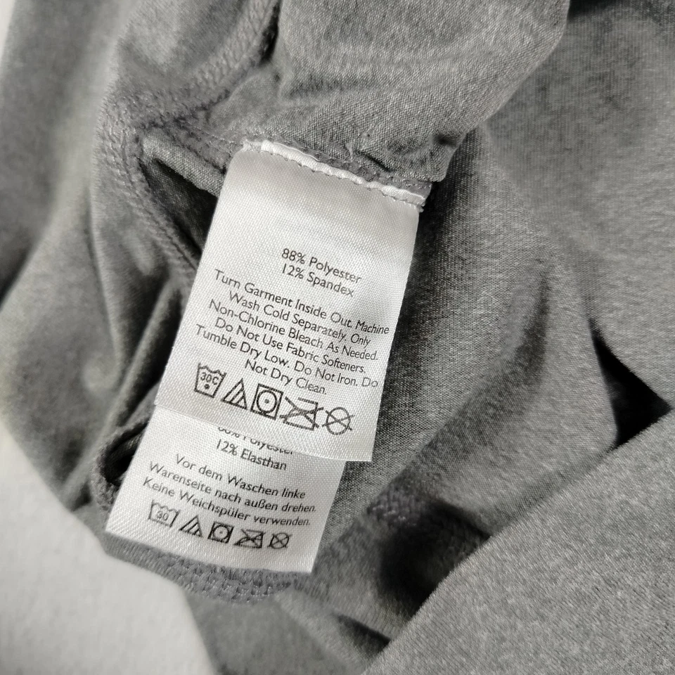 Chaqueta Eddie Bauer Mujer Pequeña Gris Cremallera Completa Atlética Elastizada Capa Ligera Foto 4 de 4