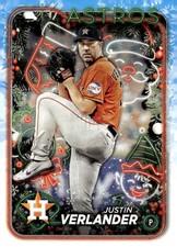 2024 Topps Holiday #H68 Justin Verlander