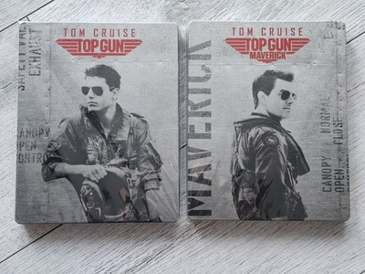 Top Gun + Maverick Superfan Collection Steelbook 4K UHD Ultra HD + Blu Ray