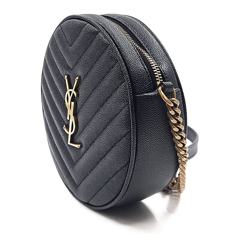 Borsa a tracolla Saint Laurent per fotocamera rotonda 610436 96330983