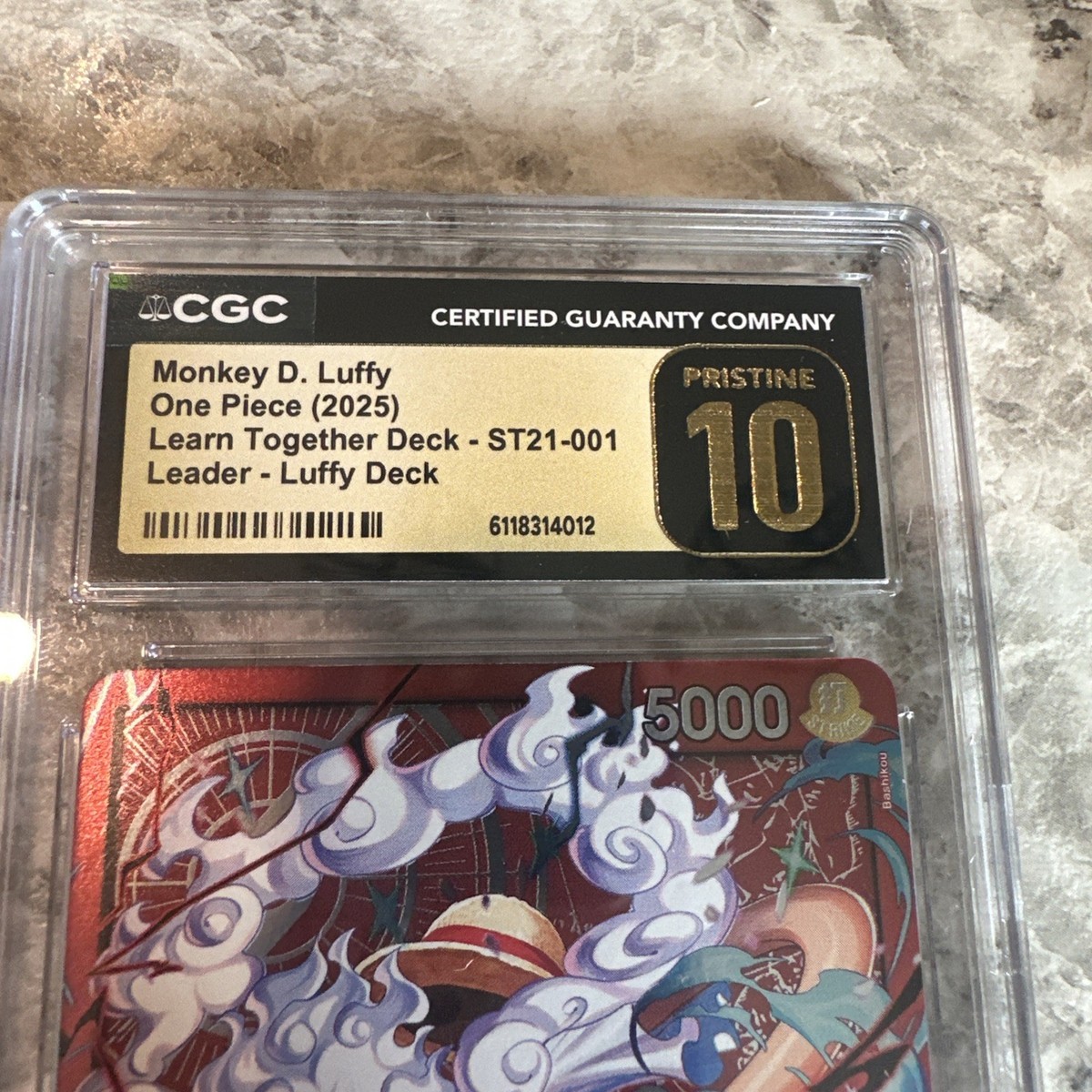 Monkey.D.Luffy - ST21-001 ST21-001 Learn Together Deck Set CGC