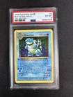 1999 Pokemon THICK STAMP PSA 6 Blastoise 1st Edition Shadowless base set 2 holo