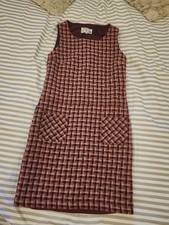Dickens And Jones Vintage Retro Wool Dress Size 12. VGC