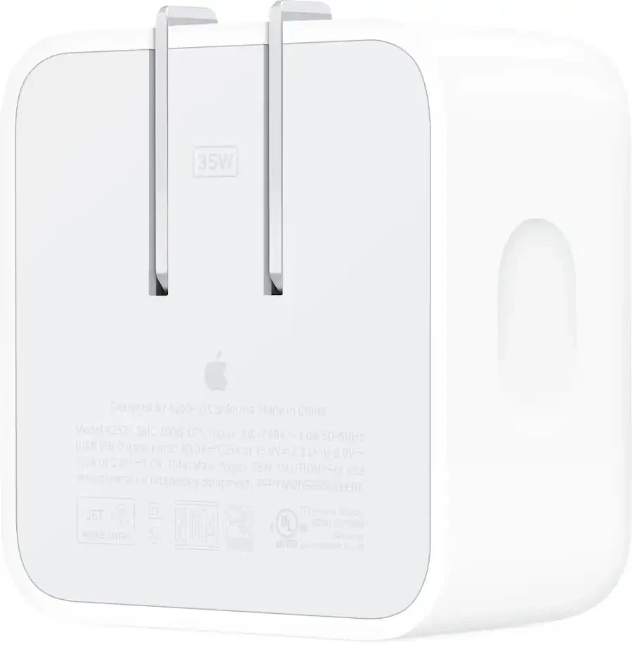 Open Box Apple OEM 35W Compact Power Adapter Dual USB-C Port - Image 4 of 4