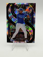 2025 Panini Select Josue De Paula Premier Level #152 Cracked Ice Prizm Dodgers