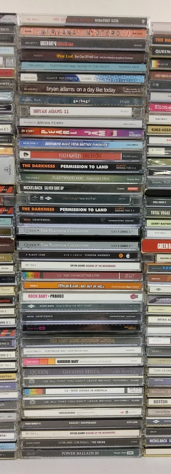 199 x Rock CD JobLot- Nirvana Green Day Lou Reed Fleetwood Chili Peppers Queen 6 - Image 4 of 4