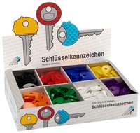 200 Wedo SchlüSselkappen Rund, 200Er Display