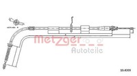 Bremsseil Seilzug Feststellbremse Metzger Autoteile 10.4309 FüR Countryman Mini