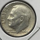 1964 D Roosevelt Dime 90% Silver