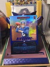 2025 Panini Rookies & Stars /50 Jaxson Dart Rookie Airborne Blue #30 Giants