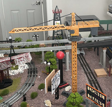 O Scale Tower Crane For Dioramas and Train Layouts