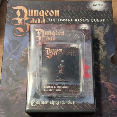 Mantic Dungeon Saga: The Dwarf King's Quest w/ LE Mortibris the Necromancer