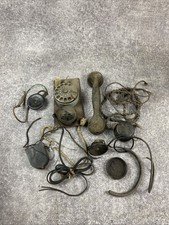 DDR Bakelit Konvolut Telefon Kopfhörer Fundzustand RFT DEFEKT
