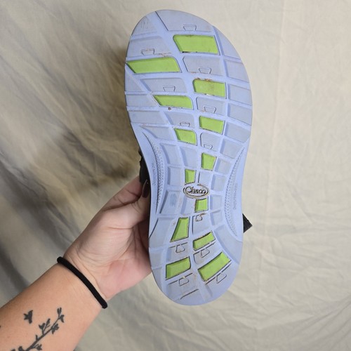 Sandalias Chaco Paradox Verde Lima Zapatos Punta Cerrada Deportivas Talla 4 Niños Jóvenes Niñas - Imagen 8 de 8