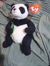 Ty Beanie Babies Manchu The Panda Mint With Mint Tags