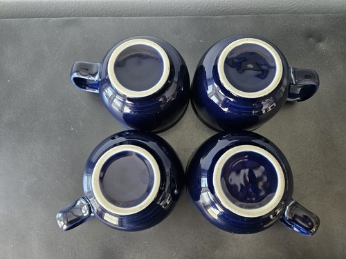 Set of 4 Homer Laughlin Fiestaware 18oz Jumbo Soup Hot Drink Mug Bowl - Picture 11 of 12