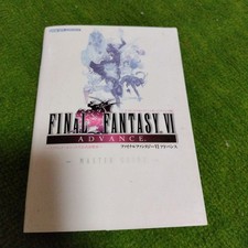 FINAL FANTASY VI 6 Advance Official Master Guide w/Poster GameBoy Book 2006 USED