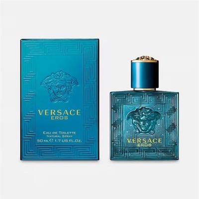 Versace Eros Eau de Toilette Spray 1.7 fl oz Regular Size for Men