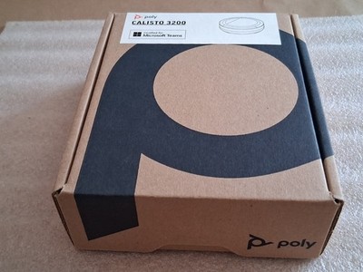 Poly Calisto 3200 USB-A Personal Speakerphone Microsoft Teams Certified Open Box