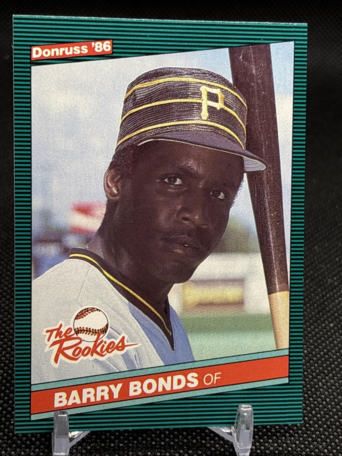 Barry Bonds 1986 Donruss The Rookies RC #11 Pittsburgh Pirates