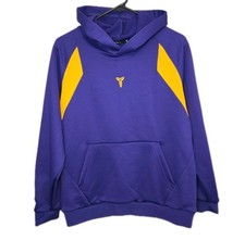 Nike Kobe Bryant Mamba Kids' Therma-Fit Purple Yellow Hoodie HJ1028-547 Size XL