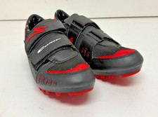 RARO Vintage Specialized Comp Mountain Bike Scarpe Nero/Rosso US 11.5 EU 45 NUOVO