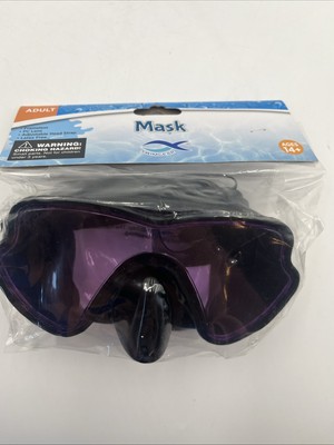 Adult Swim Mask/Goggles by SwimGear Purple Tint New