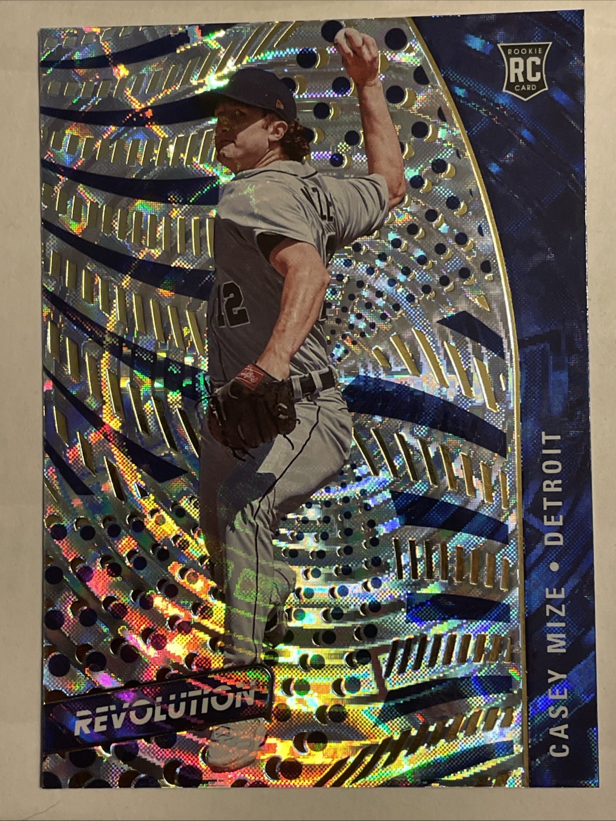 2021 Panini Chronicles Revolution  Fractal Casey Mize RC #68 Tigers RC