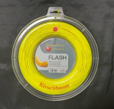 Kirschbaum Flash 17G/1.25mm Yellow Tennis String Reel