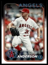 2024 Topps Series 1 Tyler Anderson Los Angeles Angels #248 19252