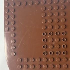 LEGO Lot of 2 - 47988 Boat Bow Top 14x12 & 48000 Deck Brick 16x16x1 - Red. Brown