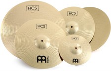 Meinl Cymbals HCS Basic 4-piece Cymbal Pack 2-pack Bundle