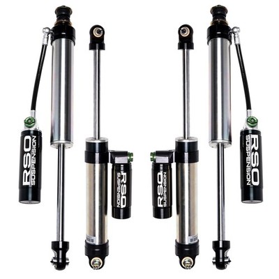 07-18 Jeep Wrangler JK/JKU RSO Front & Rear 2.5 Adjustable Reservoir Shocks 1-3''