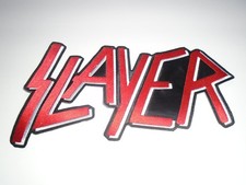 SLAYER THRASH METAL EMBROIDERED BACK PATCH