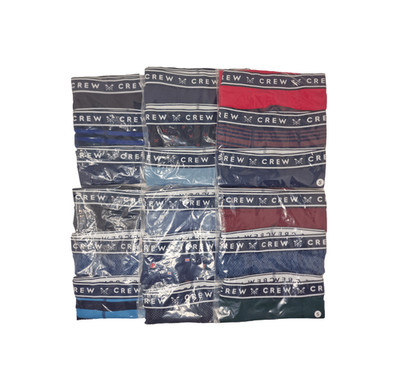 Herren Boxershorts Ex Crew Clothing Company S M L XL gemischte Pakete NEU 