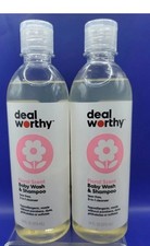  Lot Of 2 DEAL WORTHY Floral Scent Baby Wash  Shampoo Tear Free 14 Fl Oz Each