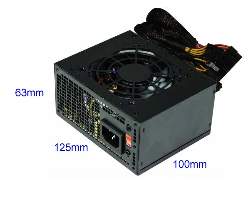 QNAP PSU PWR-PSU-250W-FS01, PWR-PSU-450W-FS01, RNDP6000-200. 400W SFX+24+20+8pin - Image 3 of 4