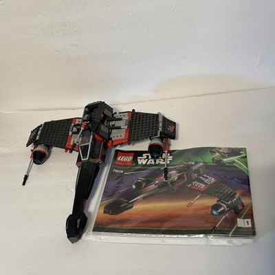 LEGO Star Wars: JEK-14's Stealth Starfighter (75018). Ship And Manuals Only